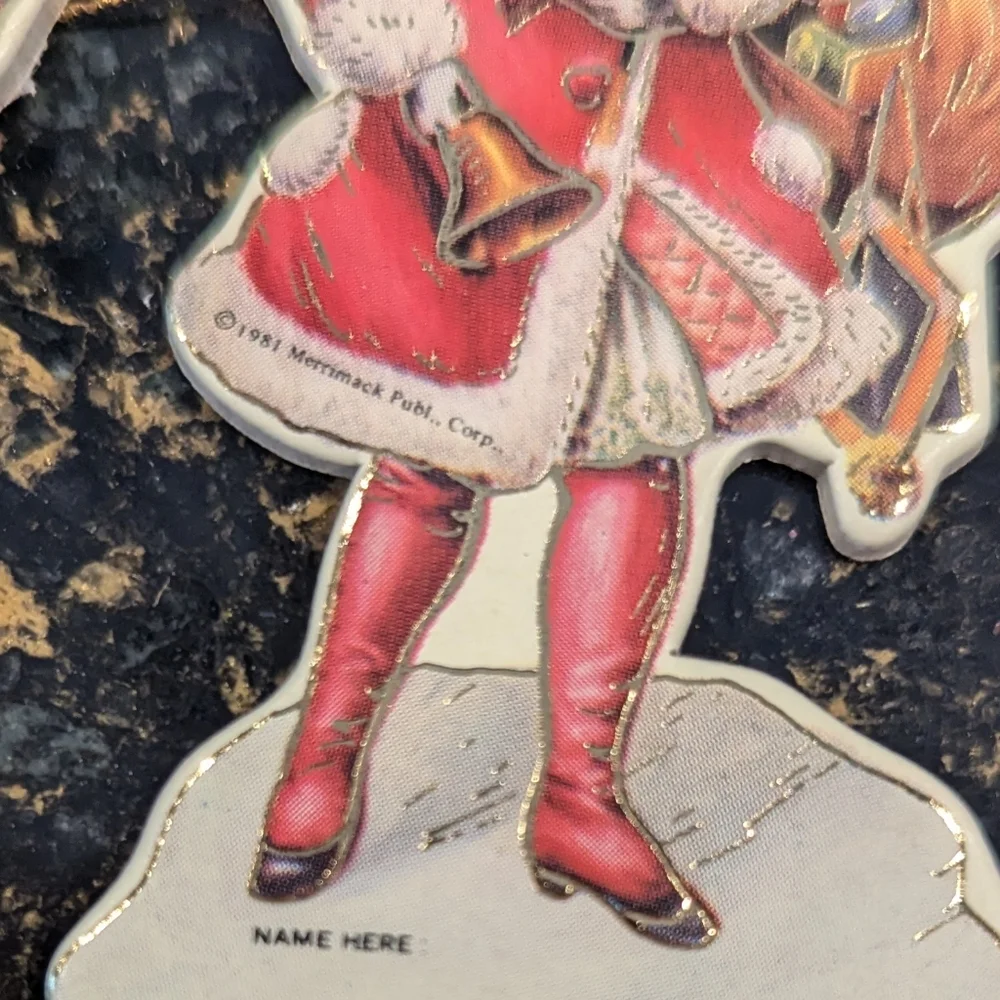 Victorian Courtship die-cut Christmas ornaments - Picture 11 of 13